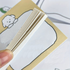 Line Puppy Postit Sticky Notes High Appearance, Tearability