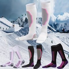 Winter Skiing Socks Thickened Long Socks 75 Cotton 17 Nylon 8 Spandex