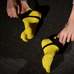 Unisex Outdoor Low Cut Five Finger Socks