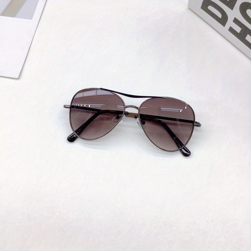 Kids Metal Frame UV Protection Pilot Sunglasses