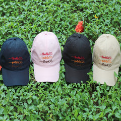 Thankful Grateful Blessed Embroidered Baseball Cap