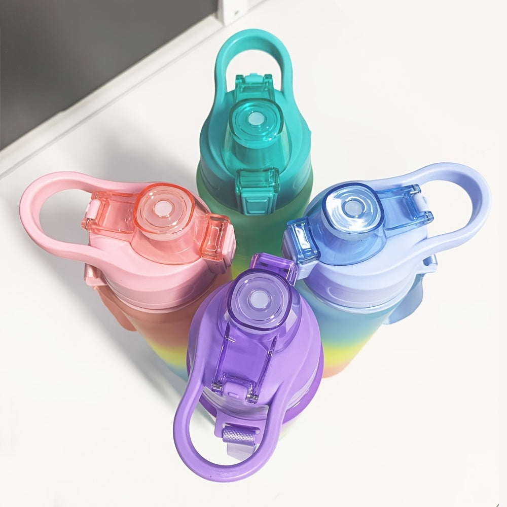 Gradient 1L Water Bottle with Straw