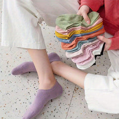 10 Pairs Essential Ankle Socks Women's Stockings