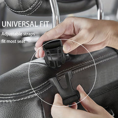 2pcs Car Mounted Fishing Rod Hanging Bag Oxford Cloth Storage Rack