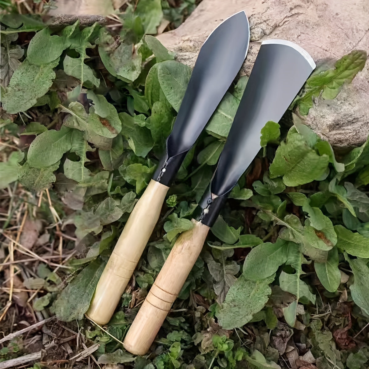 2pcs Stainless Steel Gardening Shovel Set