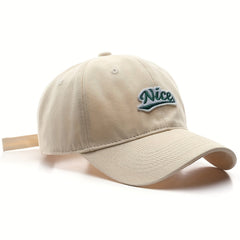 Embroidery Label Baseball Cap Metal Buckle Adjustable Sports Hats