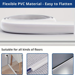 Floor Cord Cover Protector Prevent Cable Trips Cable Management Solution