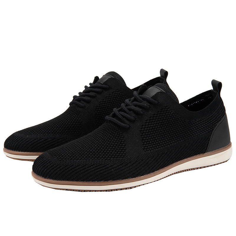 Men's Lace Up Knit Casual Shoes