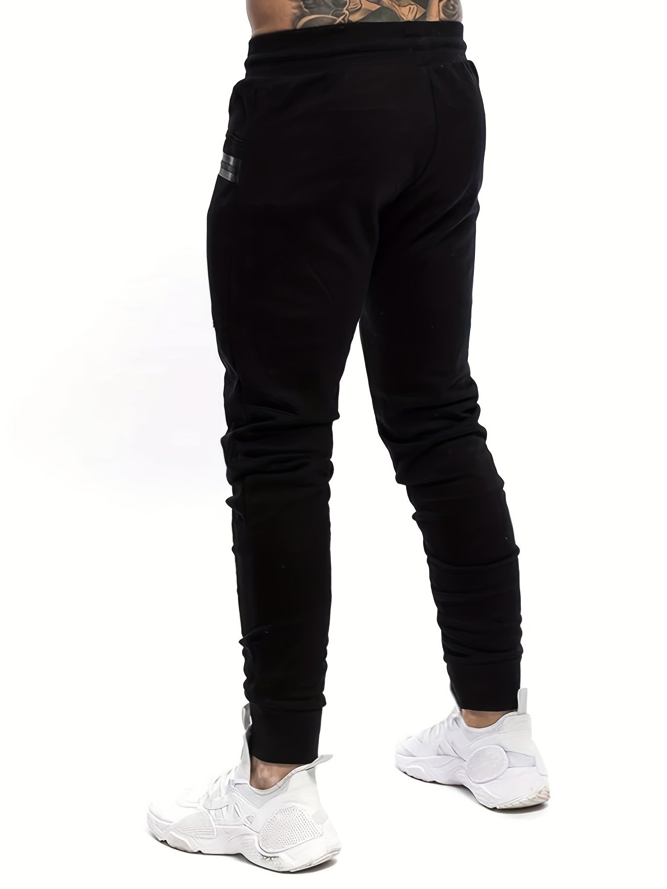 Men s Cargo Sweatpants Stretch Elastic Waist Jogger Pants