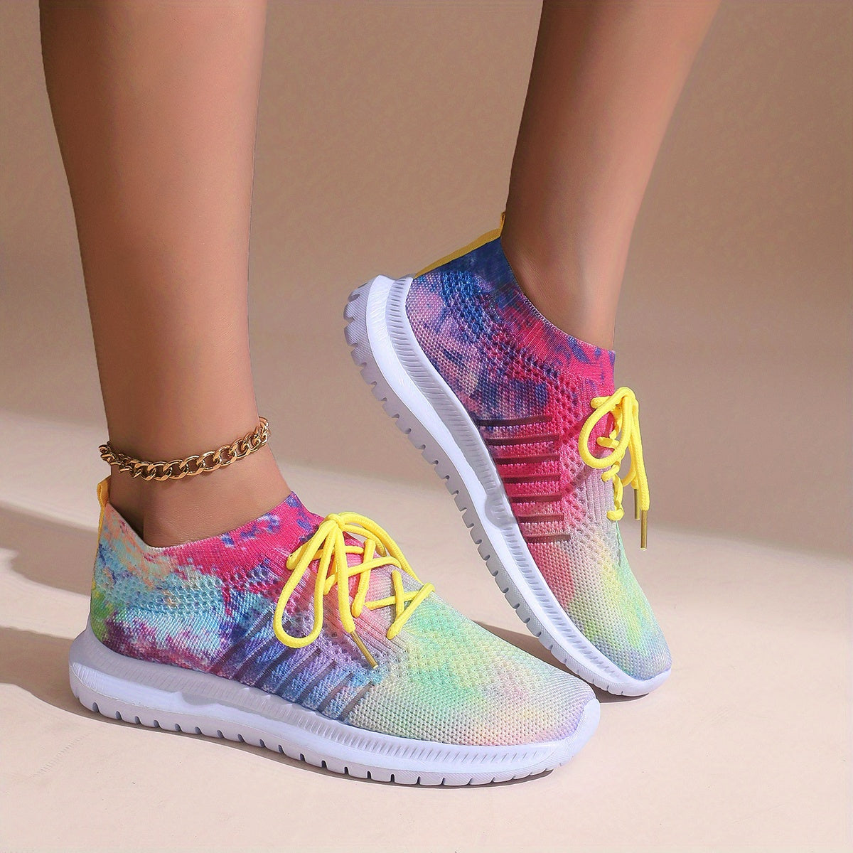 Women's Colorful Running Shoes Soft Bottom Casual Non slip Sports Shoes