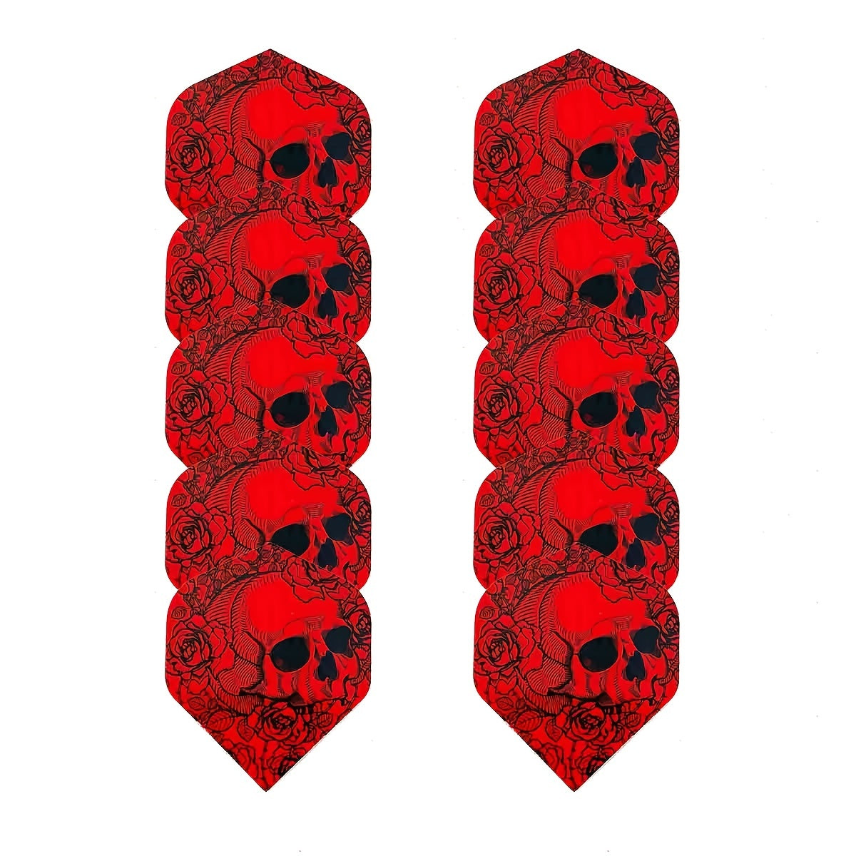 Halloween Skull Spider Dart Tail - Set of 15 - Dart Accessories