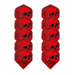 Halloween Skull Spider Dart Tail - Set of 15 - Dart Accessories