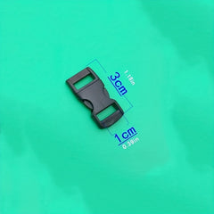10pcs Double Adjustable Quick Release Buckles Heavy Duty Plastic Replacement