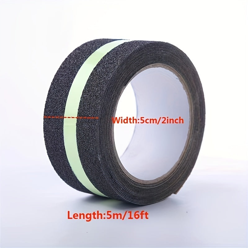 Anti Slip Safety Grip Tape 5cm x 4.88m with Glow in the Dark High Traction