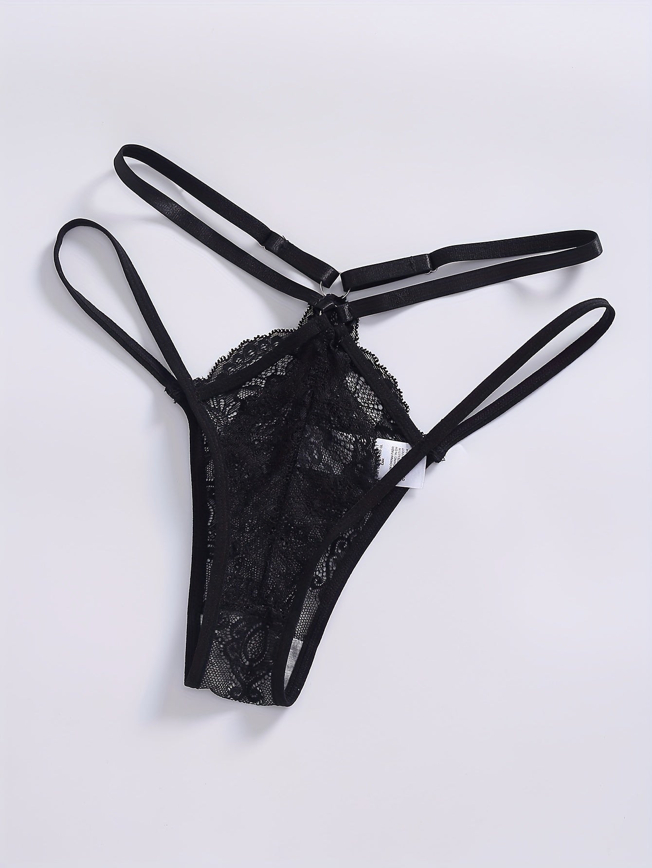 3 Pack Plus Size Sexy Briefs Set Women's Plus