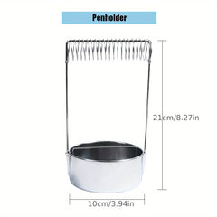 Stainless Steel Painting Pen Washer Leakproof with Cover and Drying Cylinder