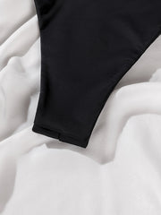 Ruched Cheeky Bikini Bottoms High Stretch Swim Briefs