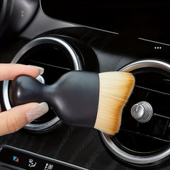 Car Interior Gap Dust Brush Short Air Conditioner Cleaning Brush