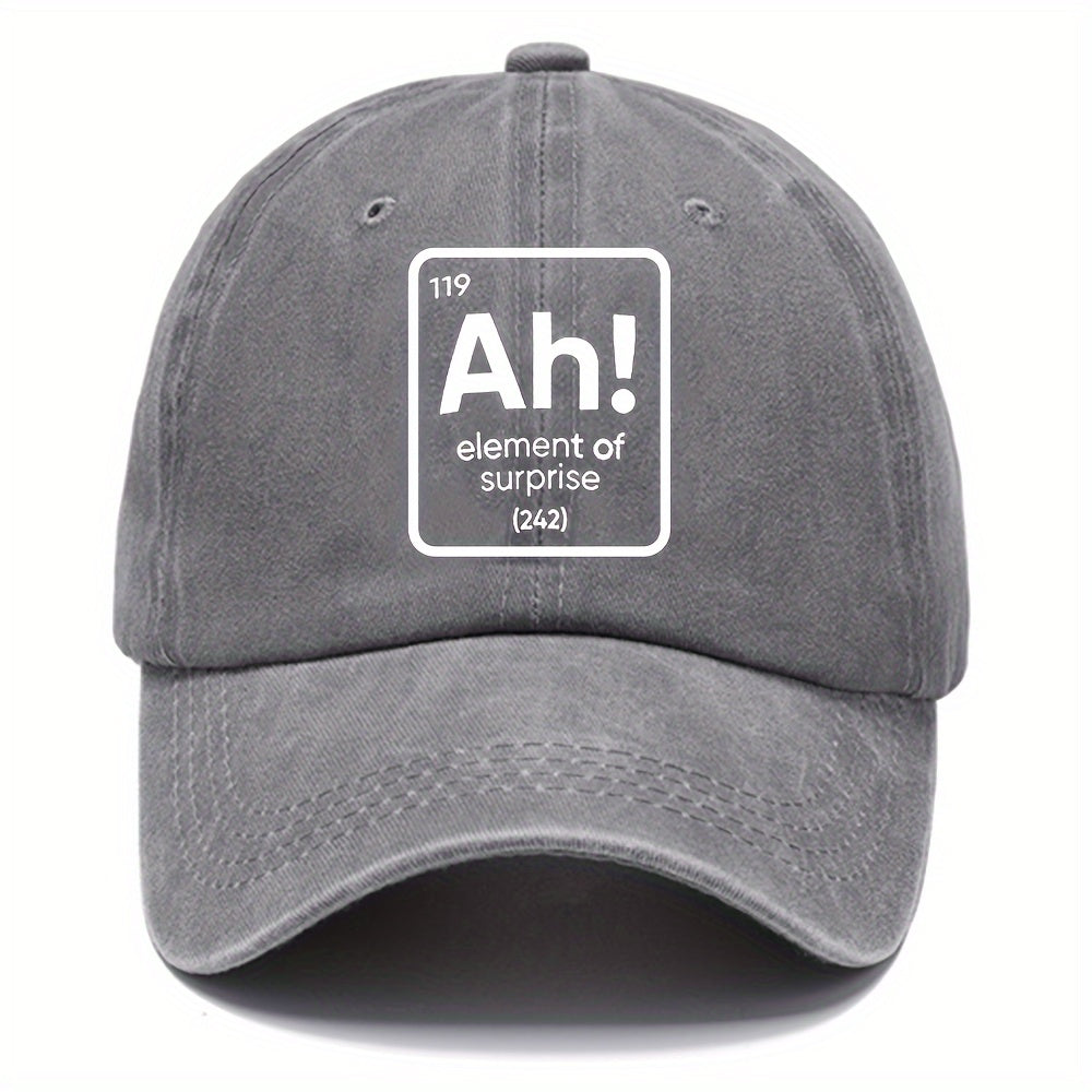 Vintage Baseball Cap Adjustable Trucker Hat for Outdoor Fishing Hiking