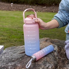 Gradient Sports Water Bottle for Office School Gym Leakproof Fitness Bottle
