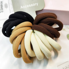 20pcs Large Nylon Hair Ties Thick Hair Bands No Crease No Damage For Women