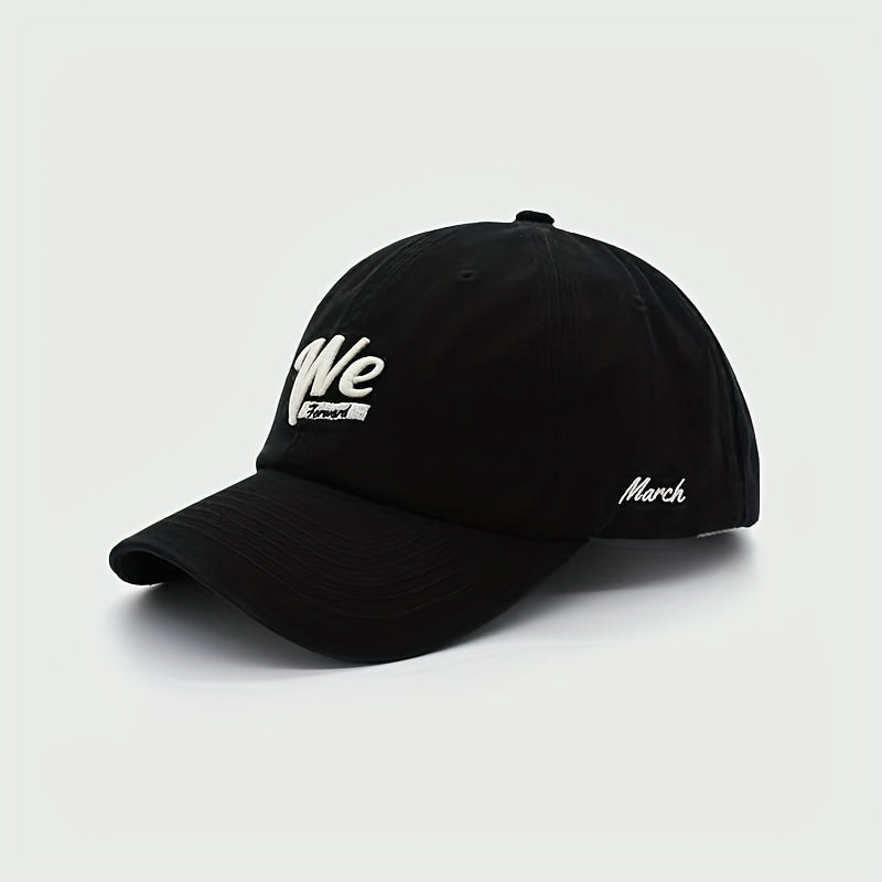 Embroidery Baseball Cap Unisex Solid Dad Hats Lightweight Sun Hats