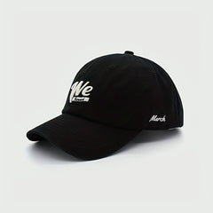 Embroidery Baseball Cap Unisex Solid Dad Hats Lightweight Sun Hats