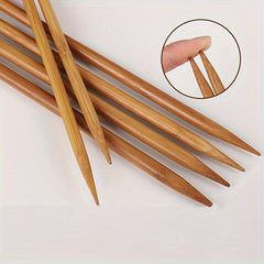 75pcs Carbonized Single Needle Stick Bamboo Sweater Needle