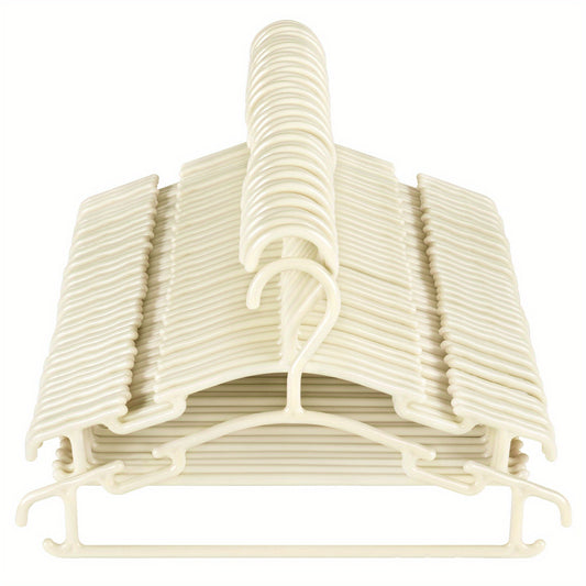 12pcs Beige Baby Hanger for Clothing Stores