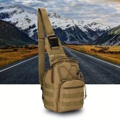Tactical Office Backpack with Single Shoulder Messenger Bag
