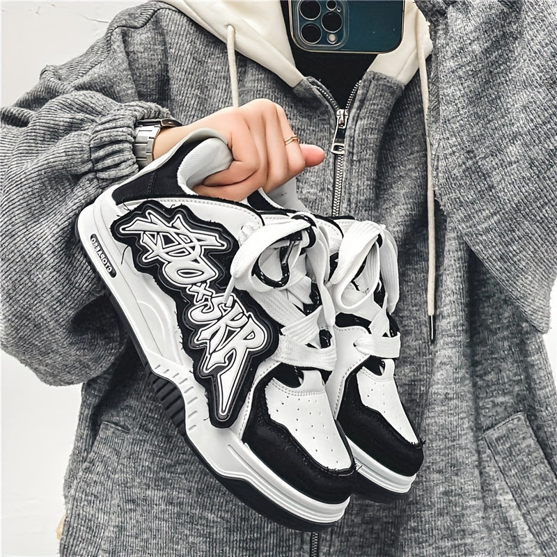 Men's Platform Skate Shoes Wear resistant Non Slip Casual Shoes