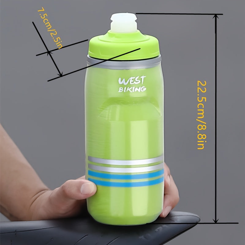 Insulated Water Bottle for Road Bike Racing