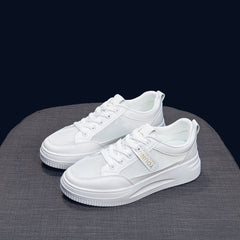Women's Mesh Lace Up Platform Sneakers Non Slip Breathable Running Shoes