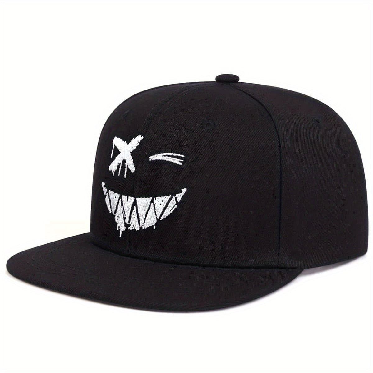 Men's Smiley Baseball Cap Outdoor Casual Hat Adjustable
