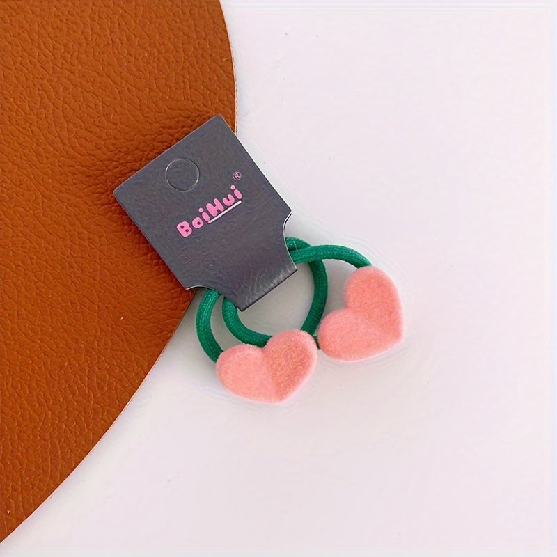 Love Small Hair Bands Elastic Hair Rope