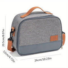 Insulated Lunch Bag Leakproof Cooler Bag with Handle for Office School Picnic