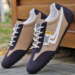 Men's Lace Up Loafer Shoes Casual Outdoor Walking Shoes