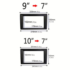 2 DIN Frame Panel Mounts for Car Models Radio Android System