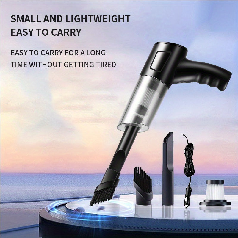 12V Car Vacuum Cleaner with Powerful Suction