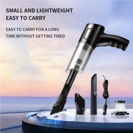 12V Car Vacuum Cleaner with Powerful Suction