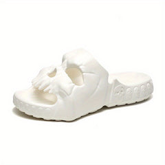 Men's Skull Slides Casual Outdoor Slippers