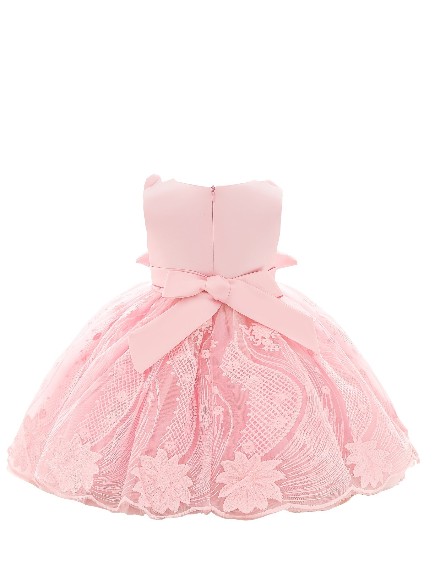 Girls Mesh Princess Dress Formal Dress For Wedding Flower Kids Christmas