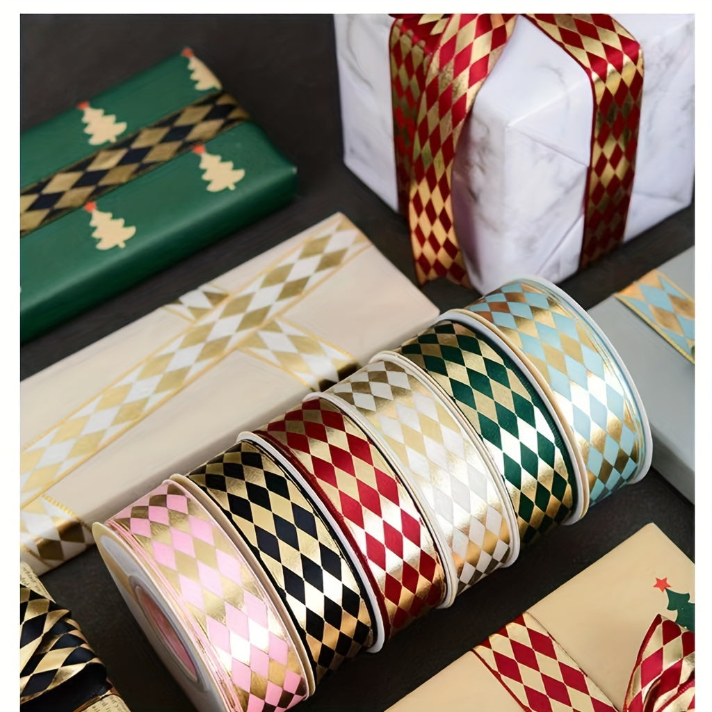 5m Rhinestone Shaped Gilded Ribbon DIY Hair Accessories