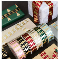 5m Rhinestone Shaped Gilded Ribbon DIY Hair Accessories