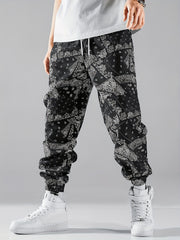 Men's Paisley Tapered Joggers - Stylish & Comfortable Sweatpants