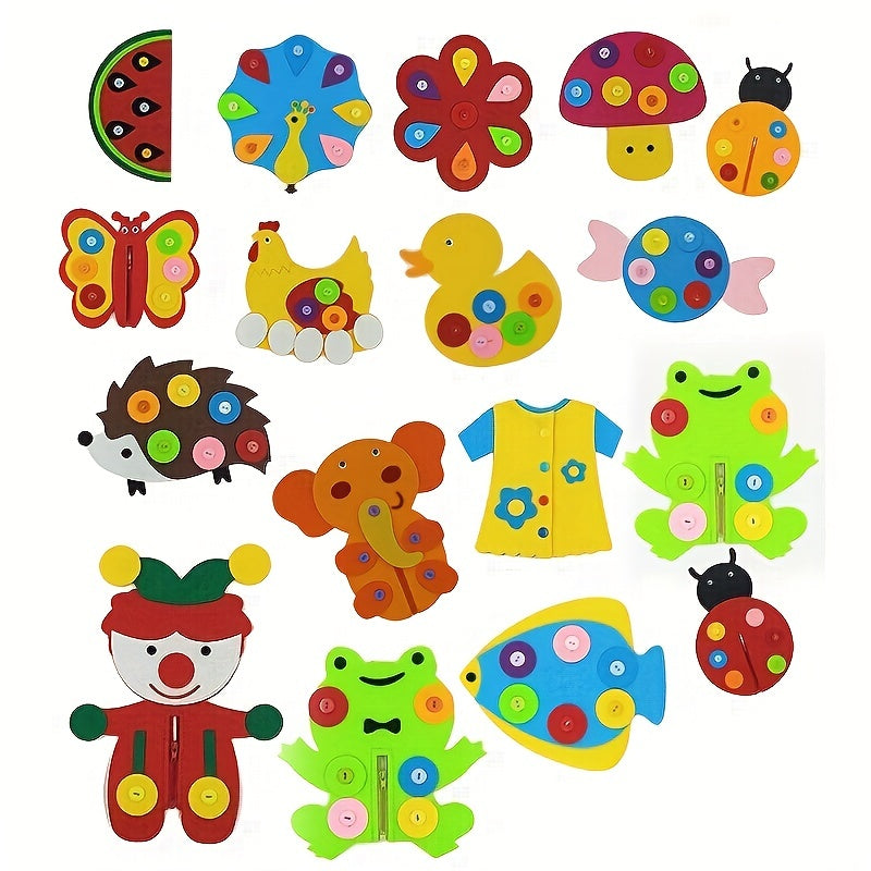 DIY Non woven Fabric Puzzle Toys for Kids