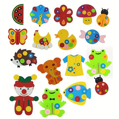 DIY Non woven Fabric Puzzle Toys for Kids