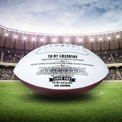 American Football for Outdoor Training and Play - Standard Size 9