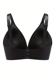 2 Pack Plus Size Seamless Wireless T-Shirt Bra Set