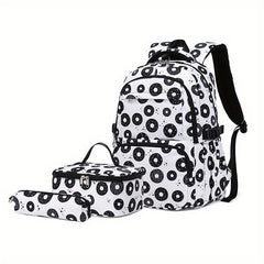 Boys School Bags Set - Backpack, Lunch Bag, Pencil Case